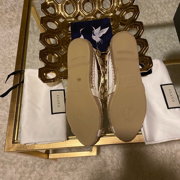NWOB Gucci Crystal Espadrilles - Picture 3 of 10